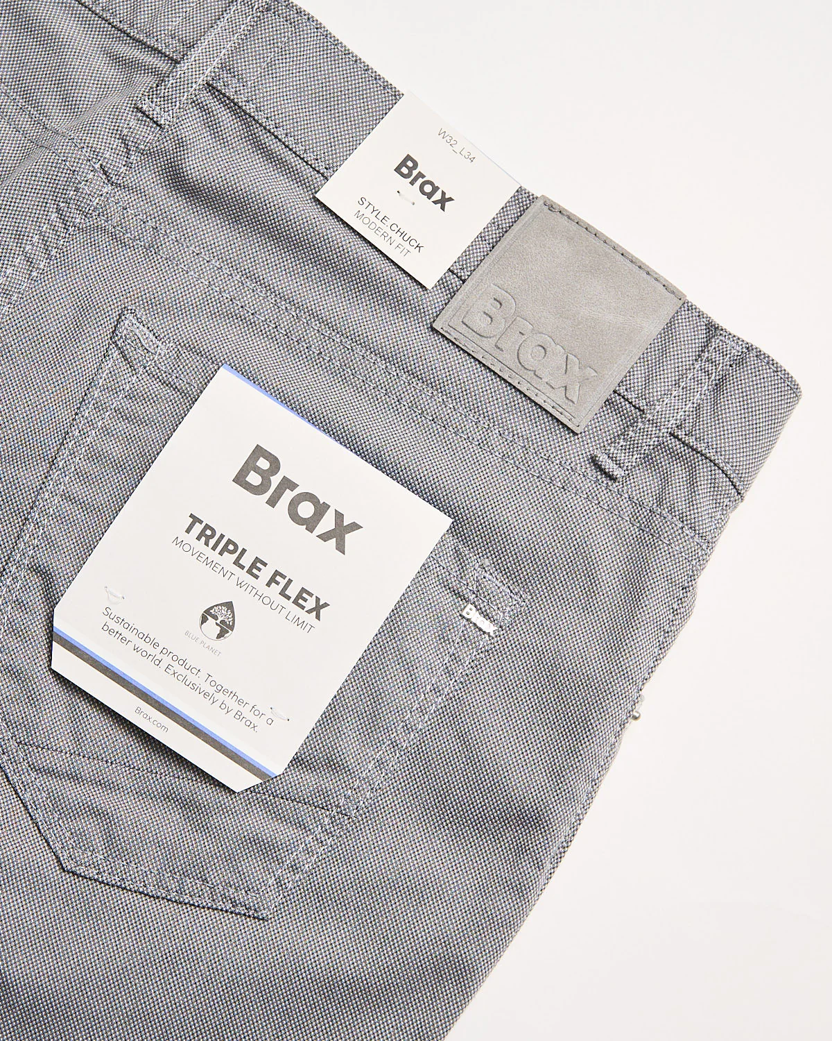 Graphite Chuck Triple-Flex Cotton Stretch 5 Pocket Pants - Image 6