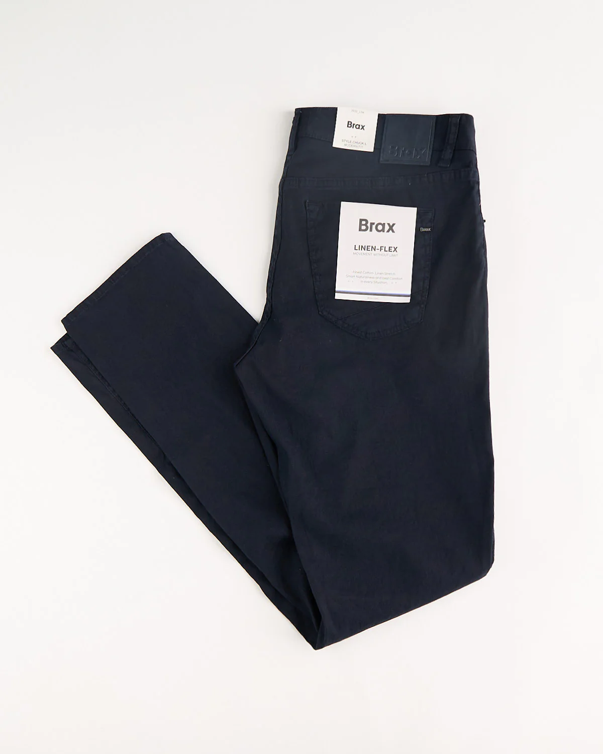 Navy Chuck Linen Flex 5 Pocket Pants