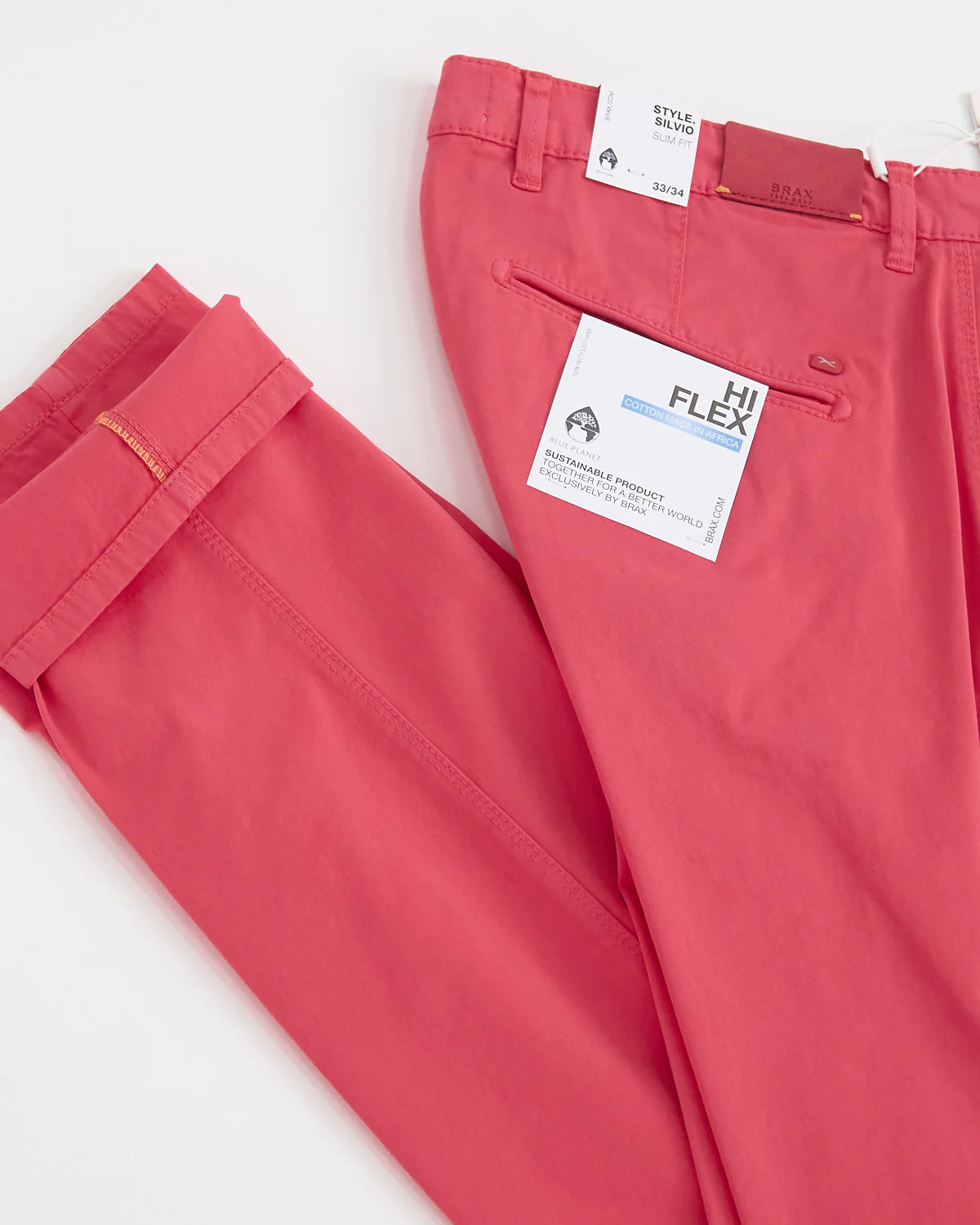 Silvio Hi-Flex Cotton Stretch Lightweight Tech Pants - Image 4