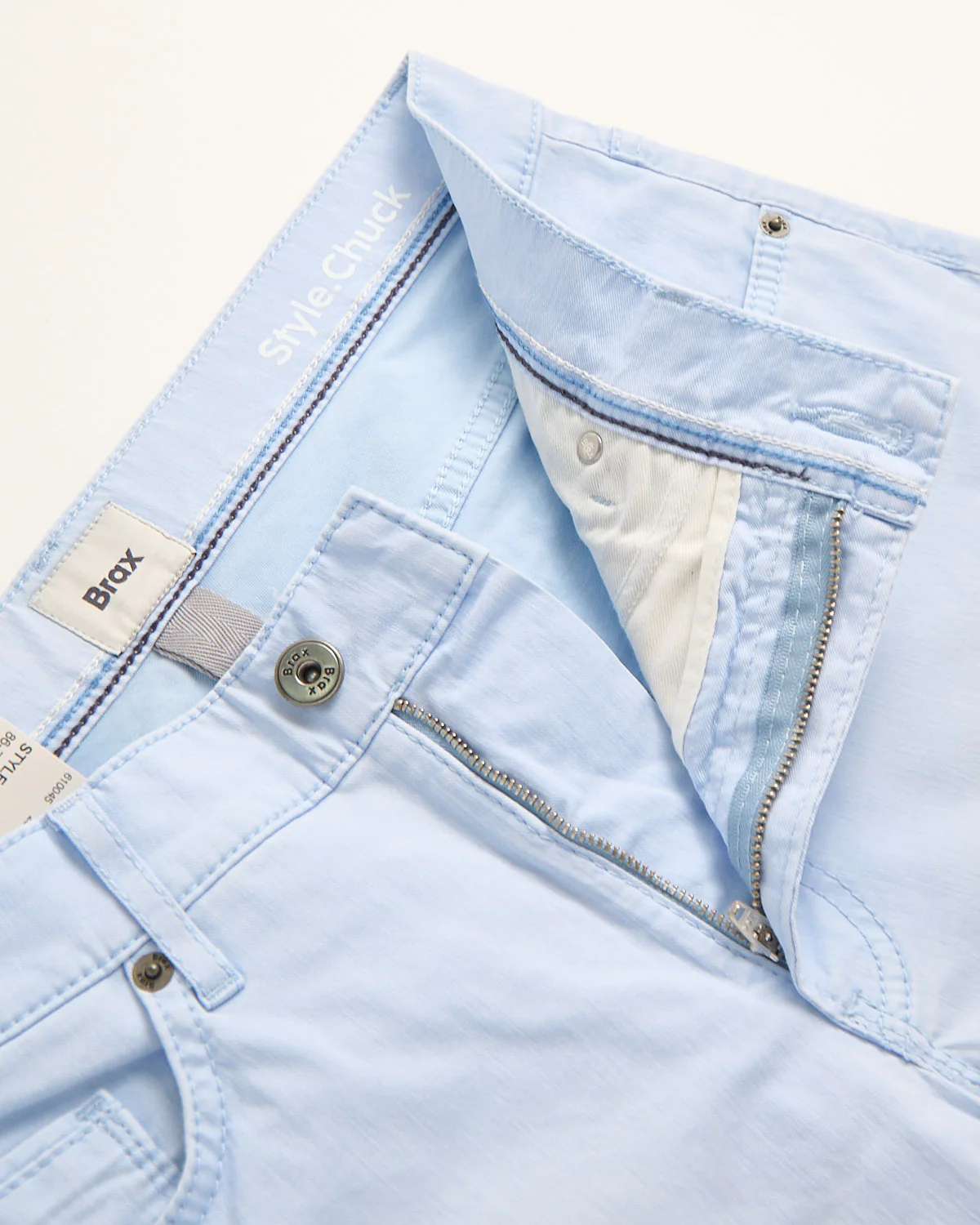 Sky Blue Chuck Hi-Flex Light 5 Pocket Pants - Image 4