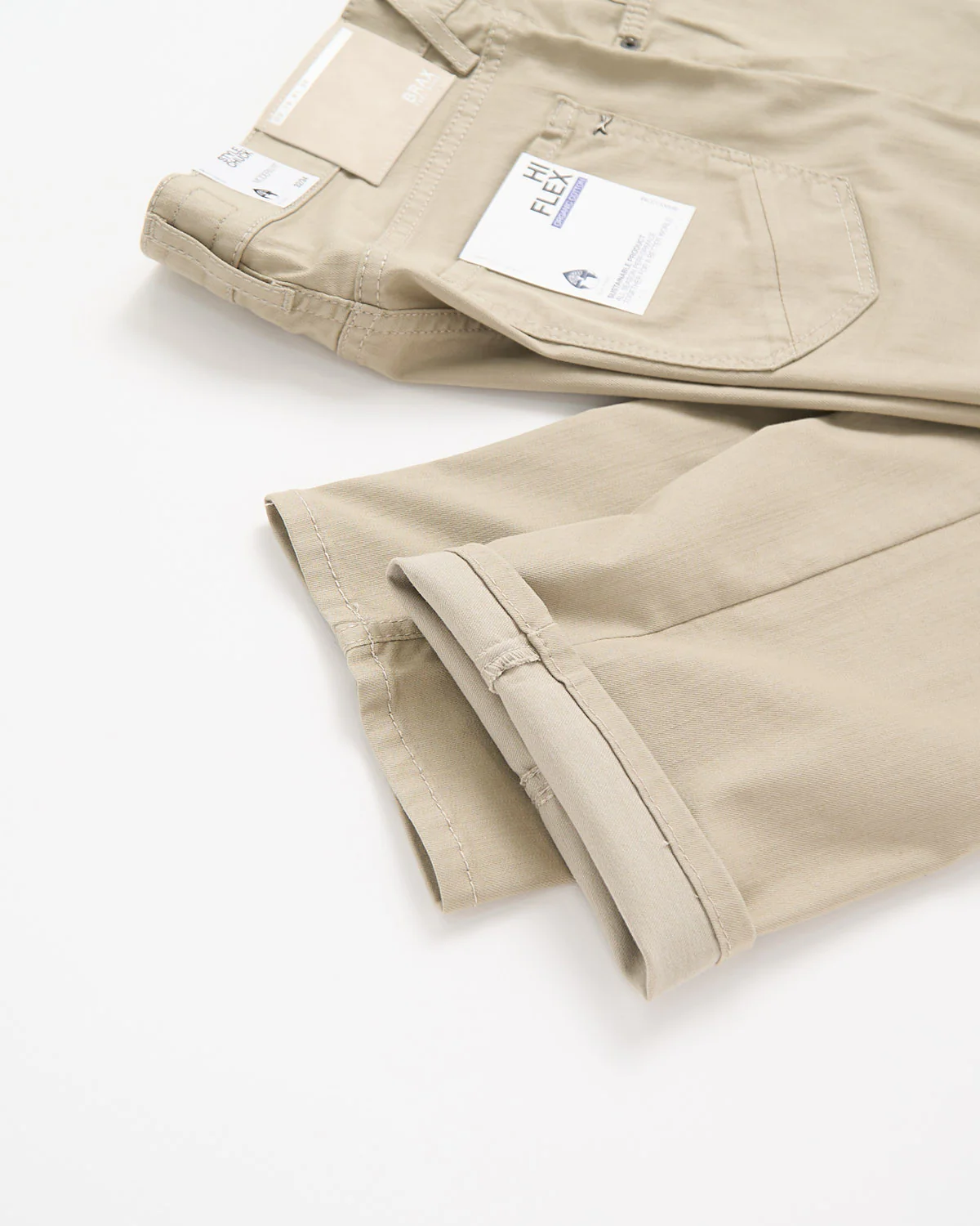 Wheat Chuck Hi-Flex Stretch Cotton 5 Pocket Pants - Image 2