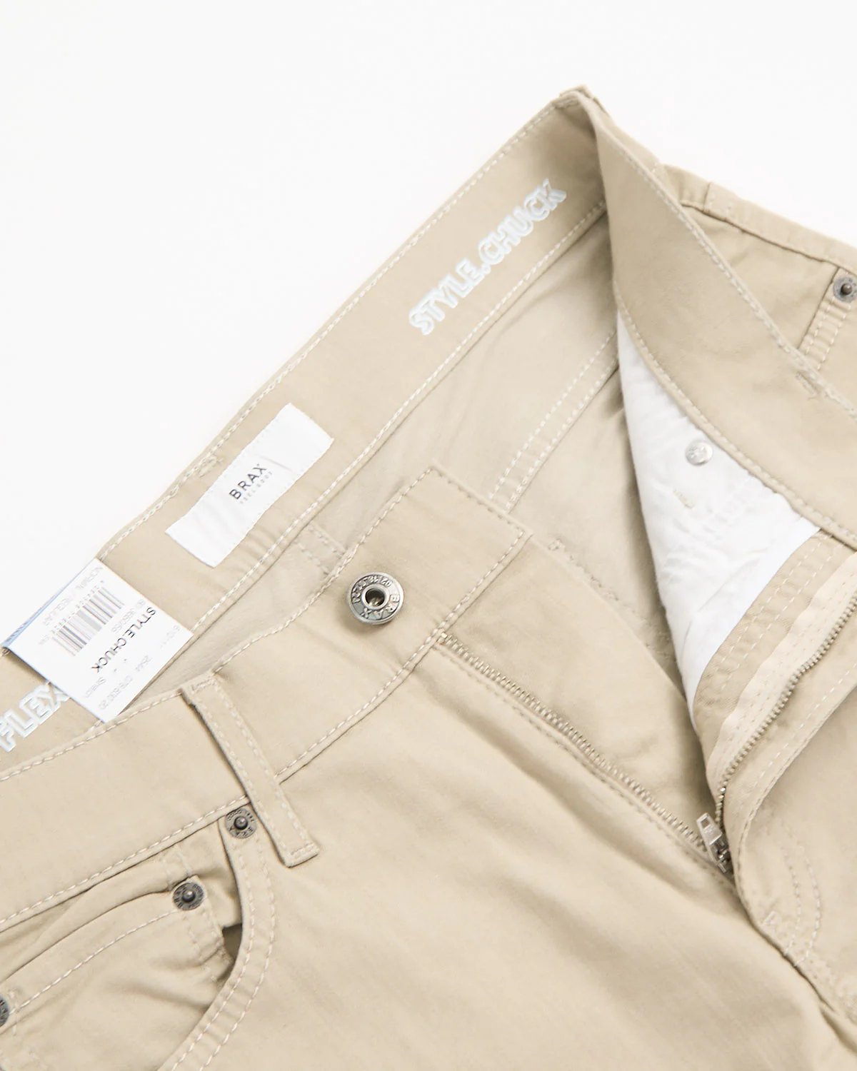 Wheat Chuck Hi-Flex Stretch Cotton 5 Pocket Pants - Image 4