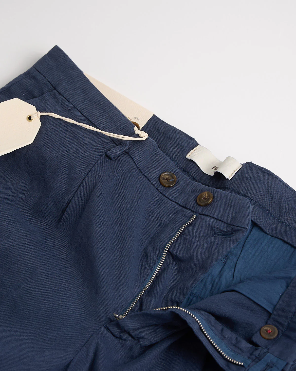 Comfort Fit Linen Stretch Summer Trousers - Image 4