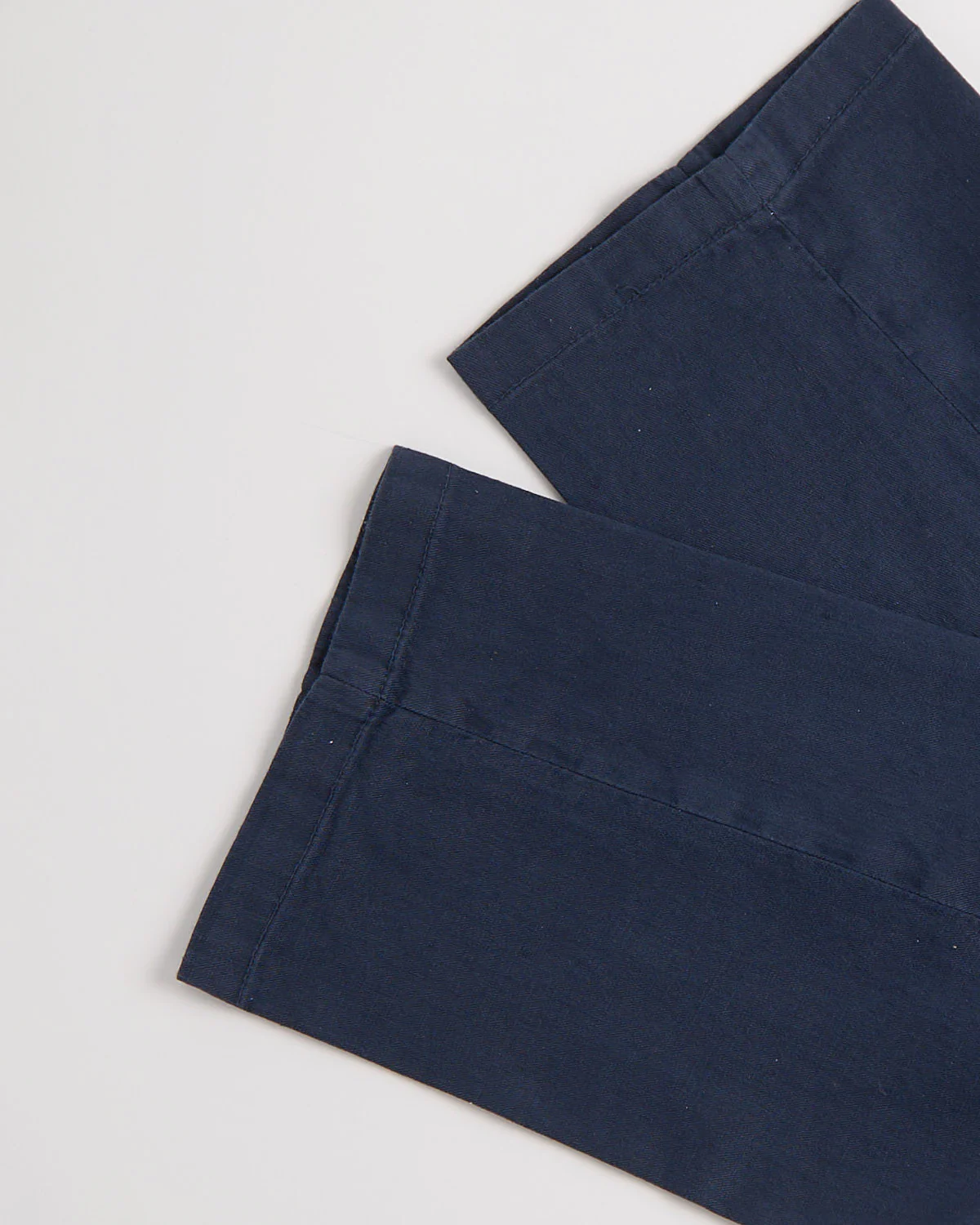 Comfort Fit Linen Stretch Summer Trousers - Image 5