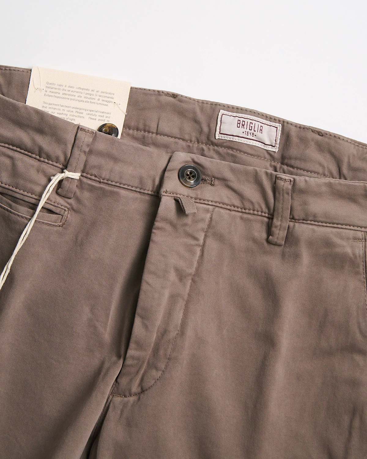 Easy Fit Stretch Brushed Cotton 'All Day' Smart Casual Pants - Image 6