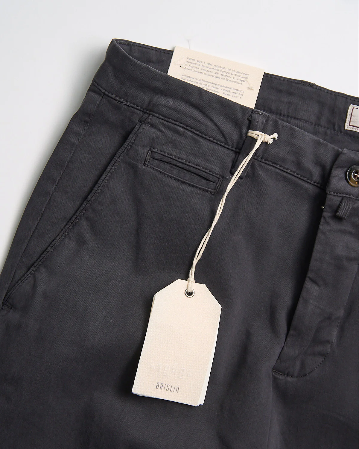 Easy Fit Stretch Brushed Cotton 'All Day' Smart Casual Pants - Image 2