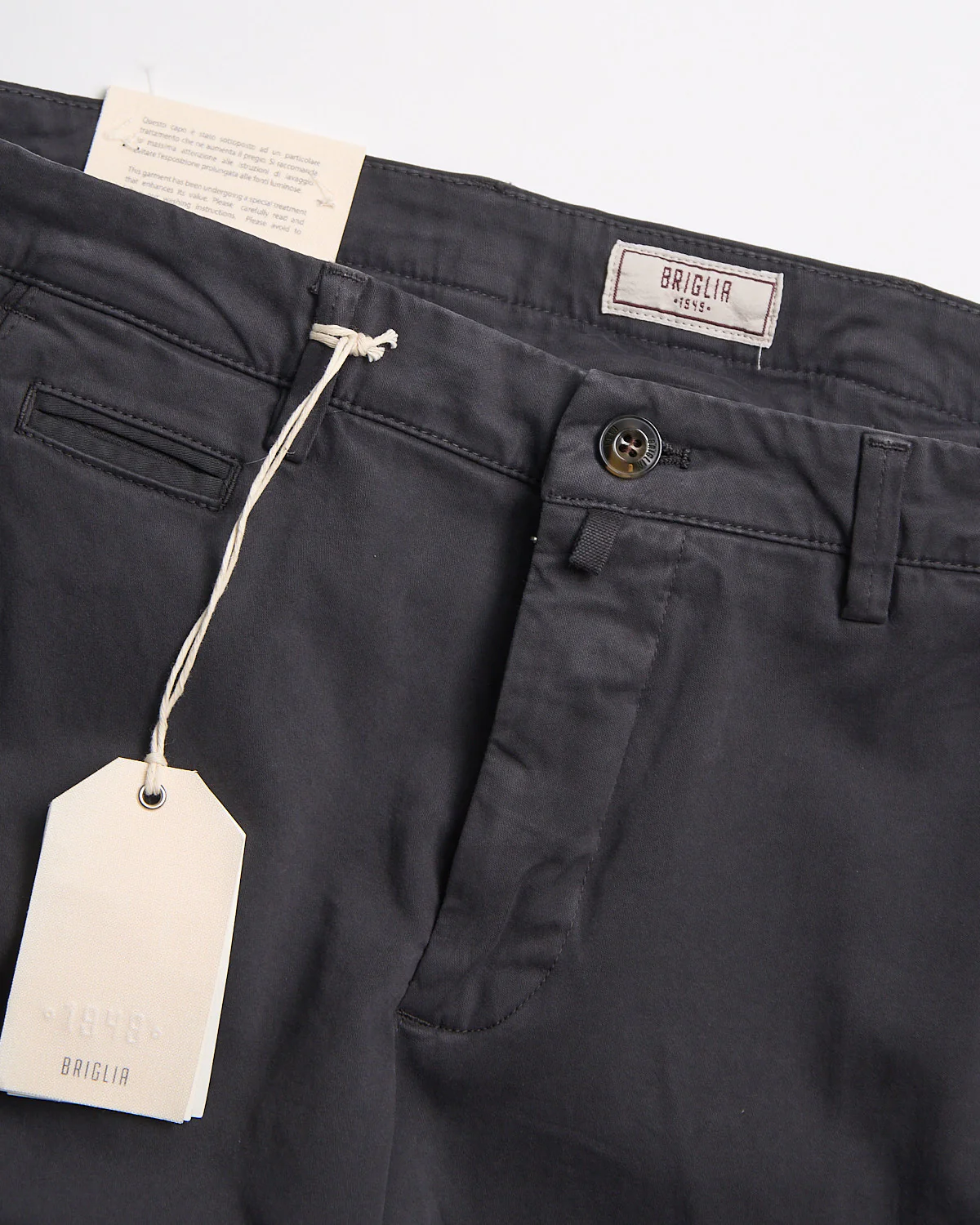 Easy Fit Stretch Brushed Cotton 'All Day' Smart Casual Pants - Image 6