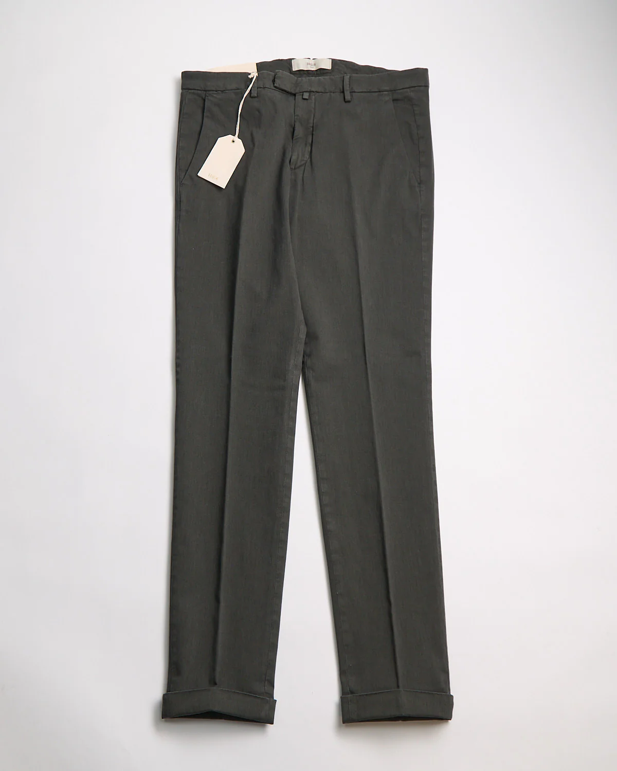 Slim Fit Stretch Cotton Twill 'Every Day' Smart Casual Pants - Image 5