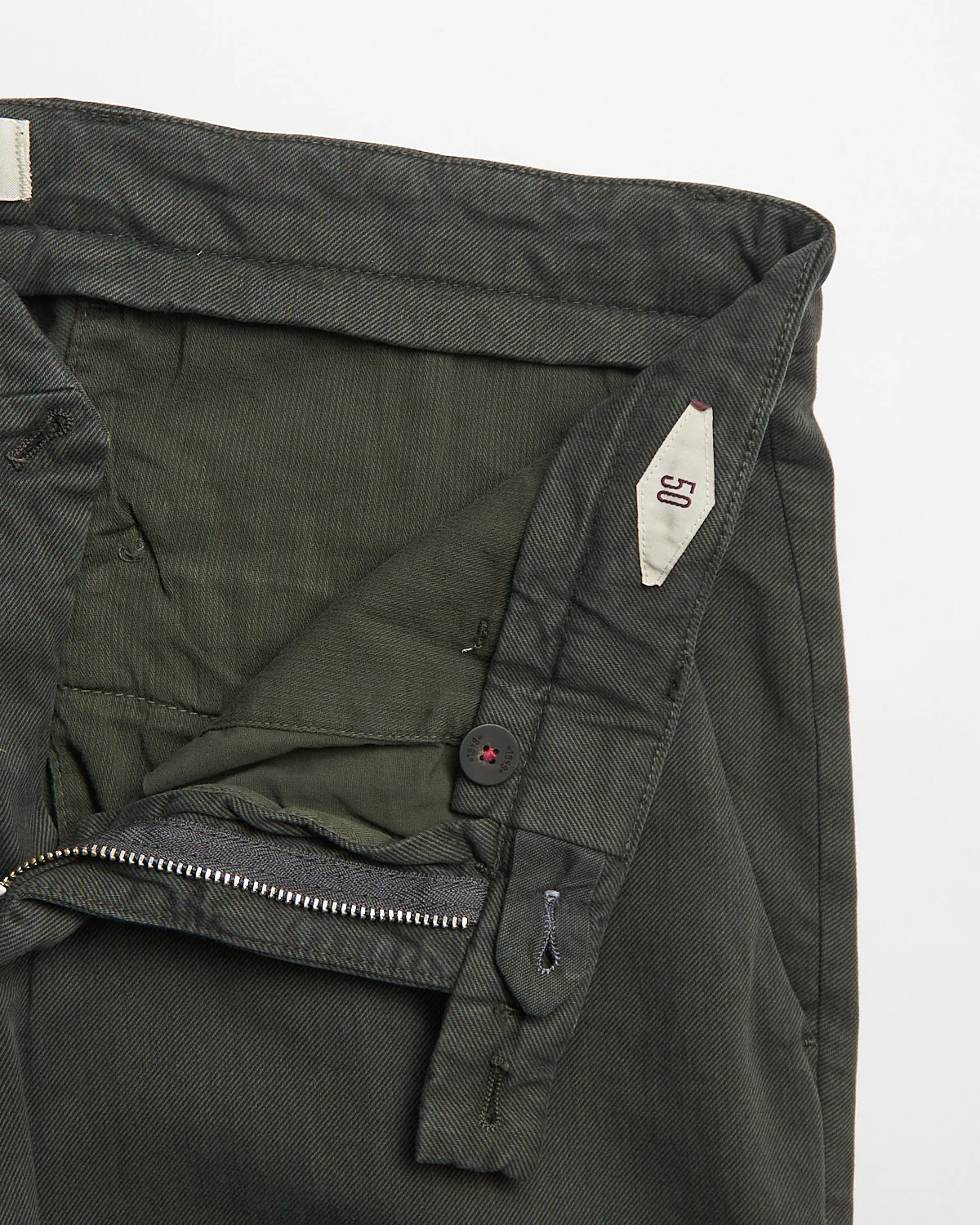 Slim Fit Stretch Cotton Twill 'Every Day' Smart Casual Pants - Image 6