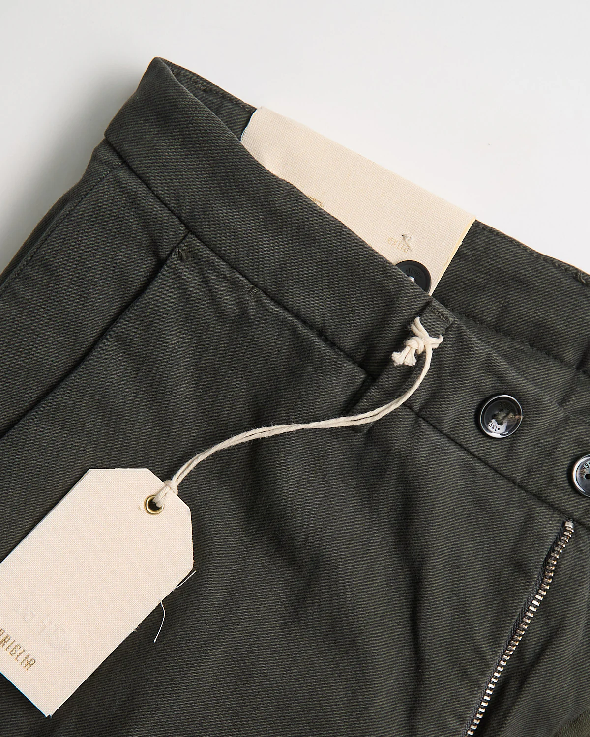 Slim Fit Stretch Cotton Twill 'Every Day' Smart Casual Pants - Image 7