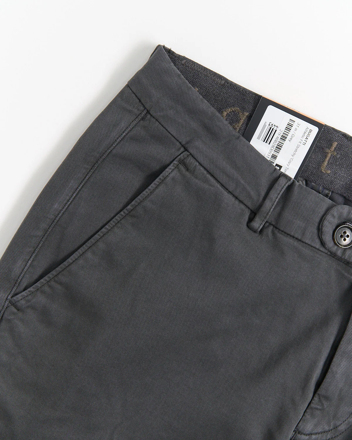 Athletic Fit Stretchy 'Cozy Time' Dressy Cotton Chinos - Image 2