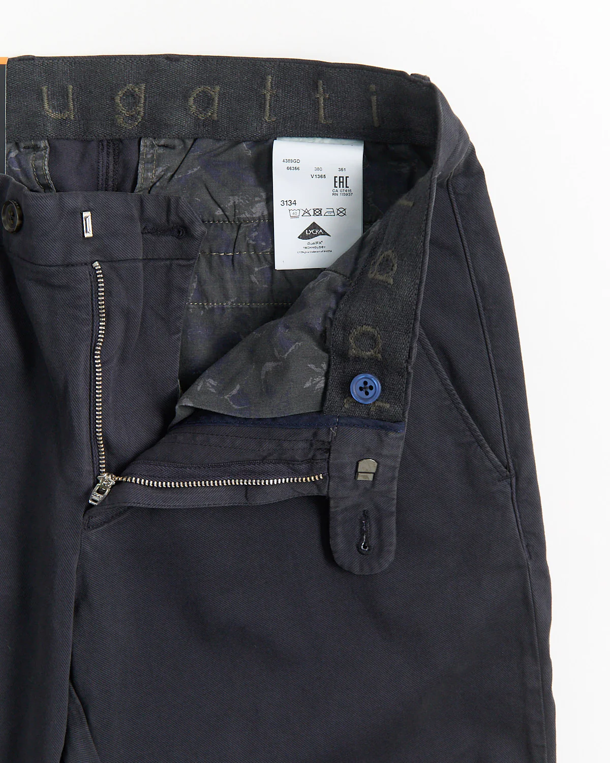 Athletic Fit Stretchy 'Cozy Time' Dressy Cotton Chinos - Image 4