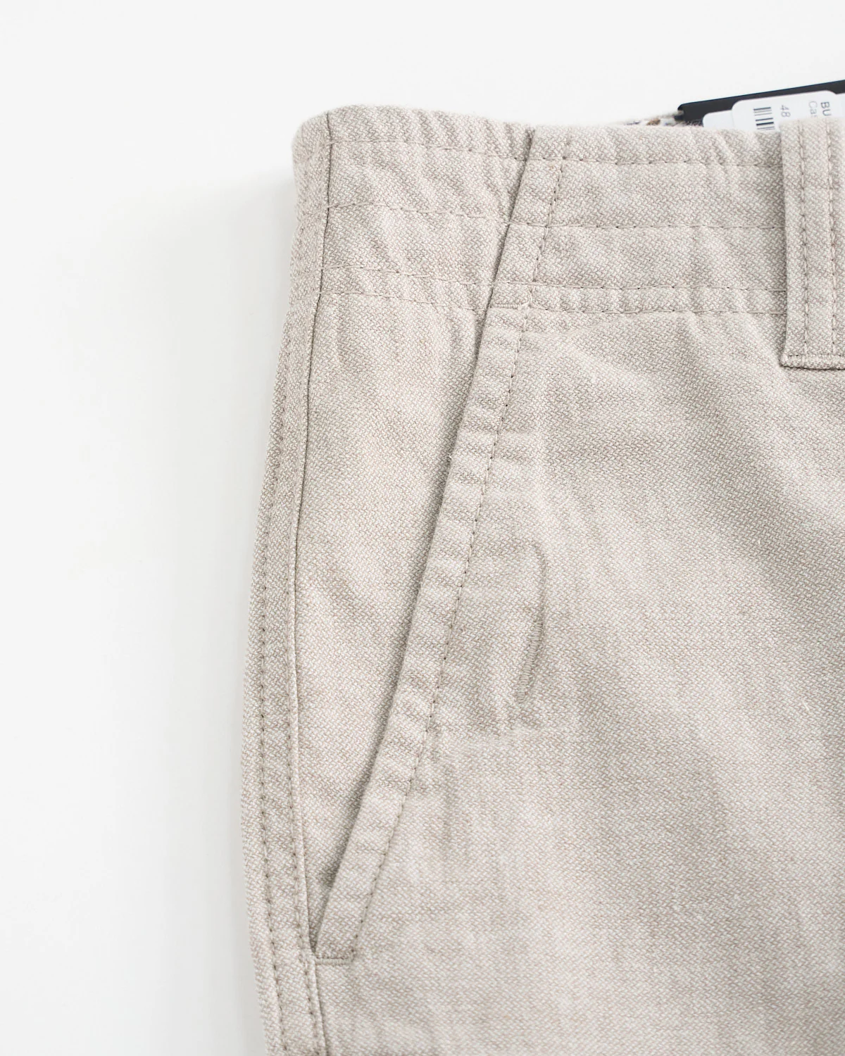 Casual Linen Cargo Shorts - Image 6