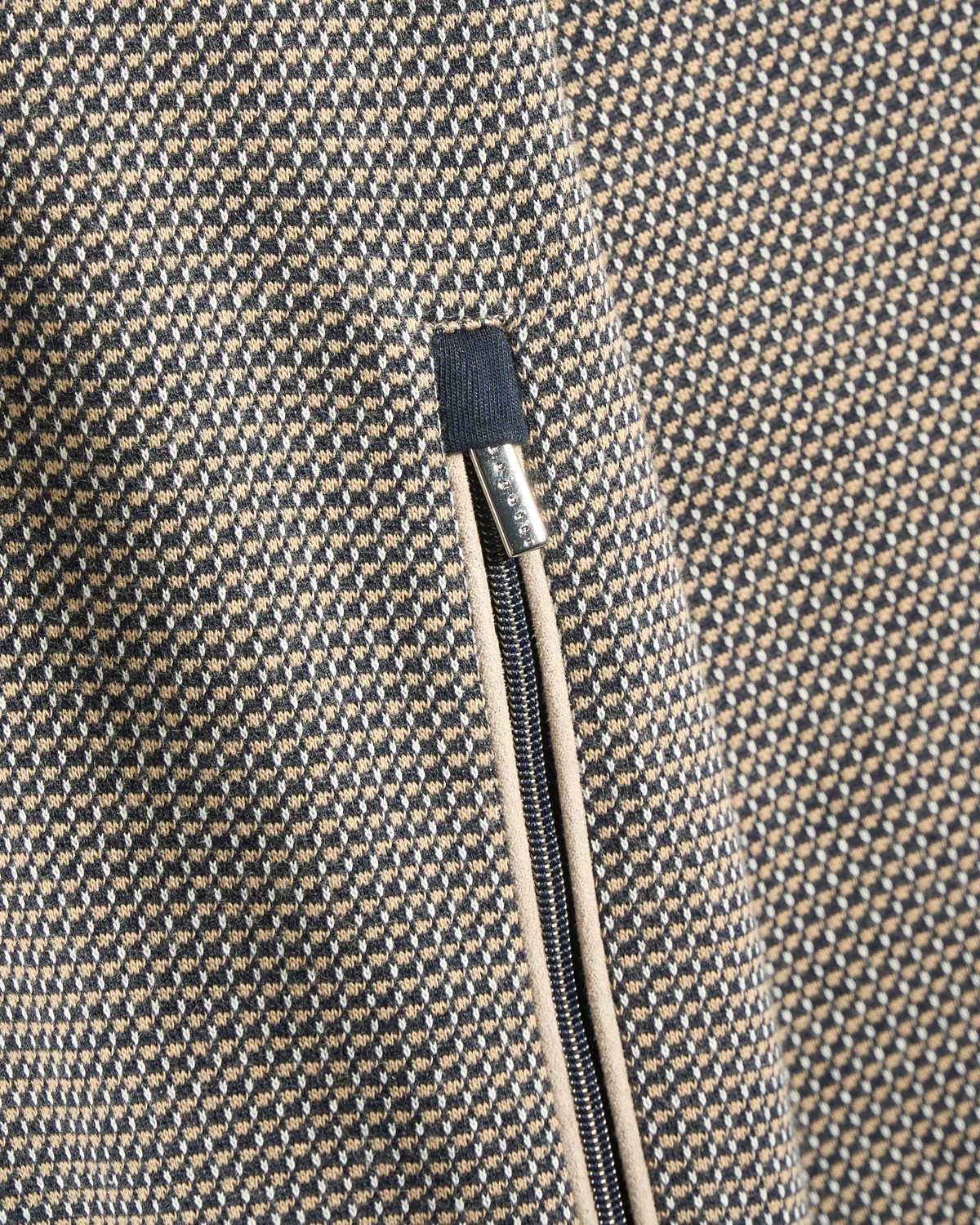 Full Zip Cotton Cardigan Jacket - Image 4