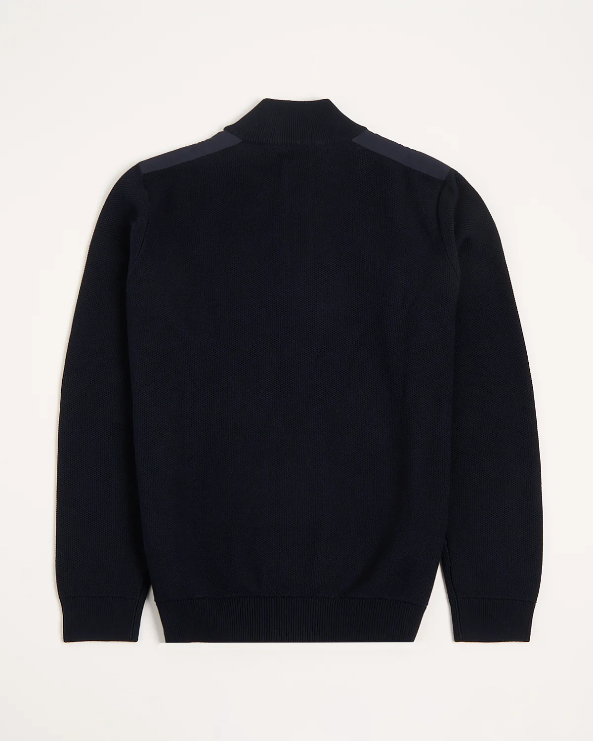 Honeycomb Jersey Quarter-Zip Sweater - Image 3