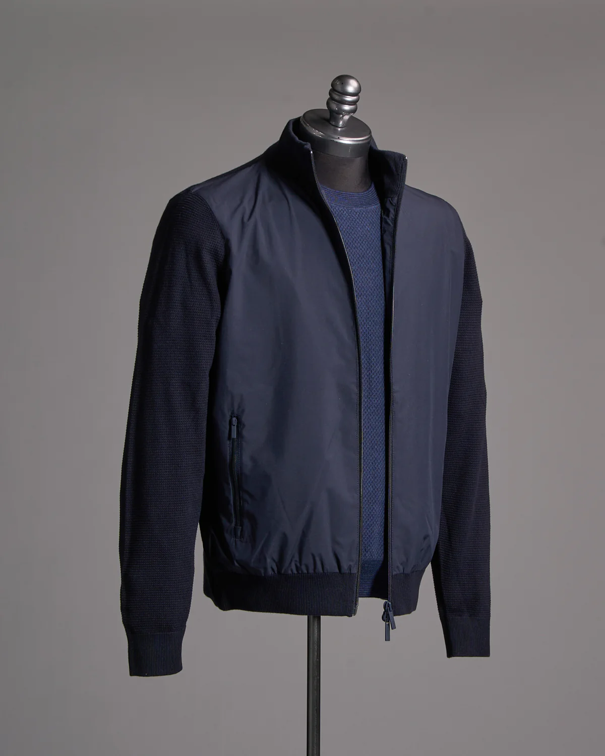 Lightweight Hybrid Sweater Jacket