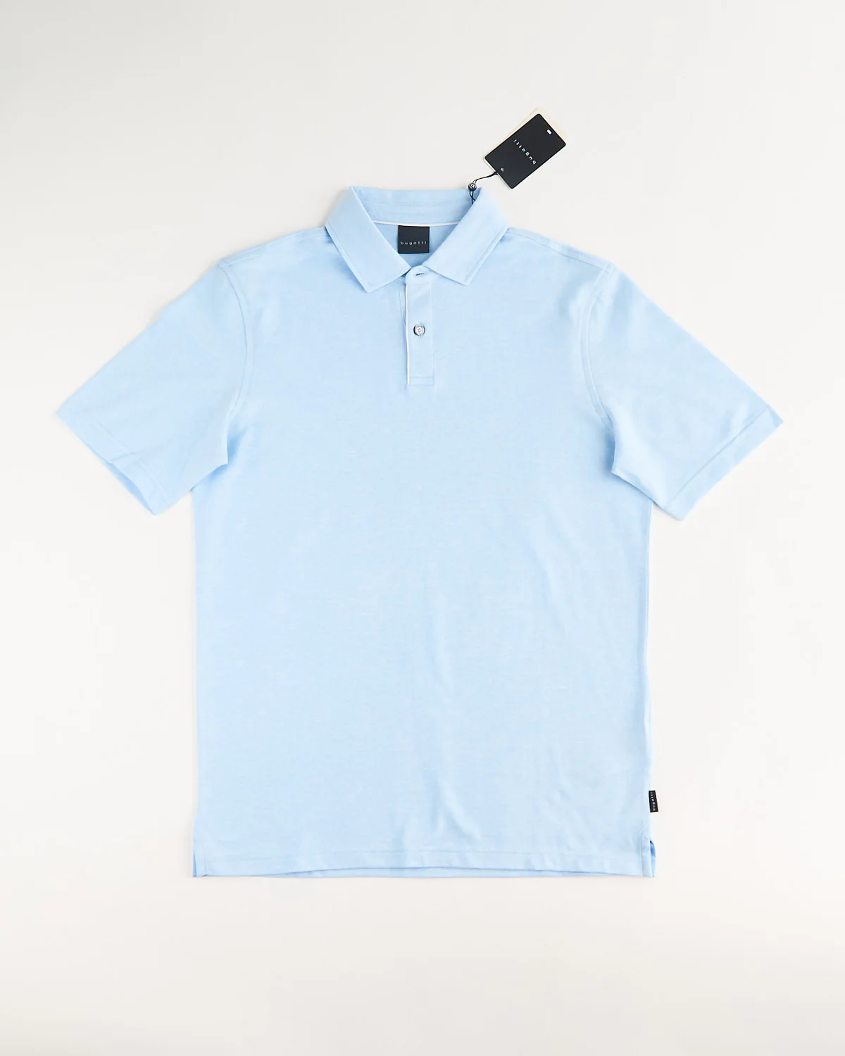 Piped Cotton & Linen Piqué Polo