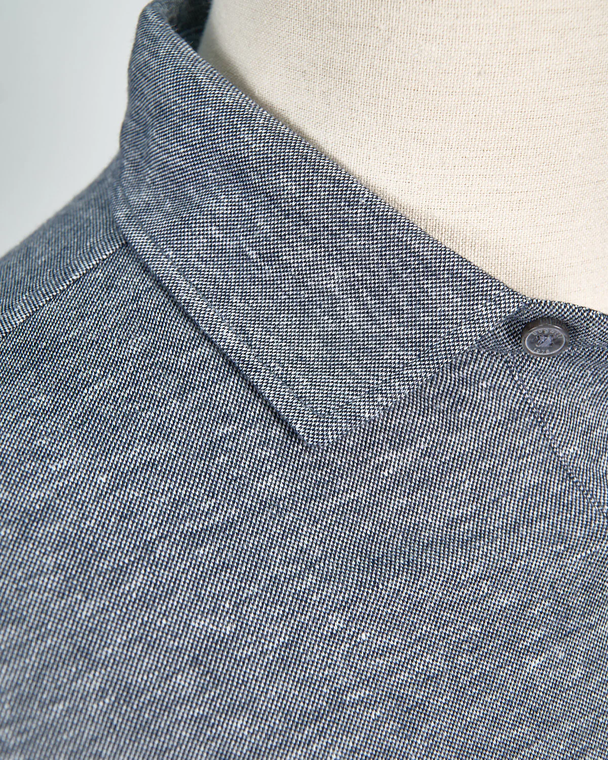 Piped Cotton & Linen Piqué Polo - Image 5