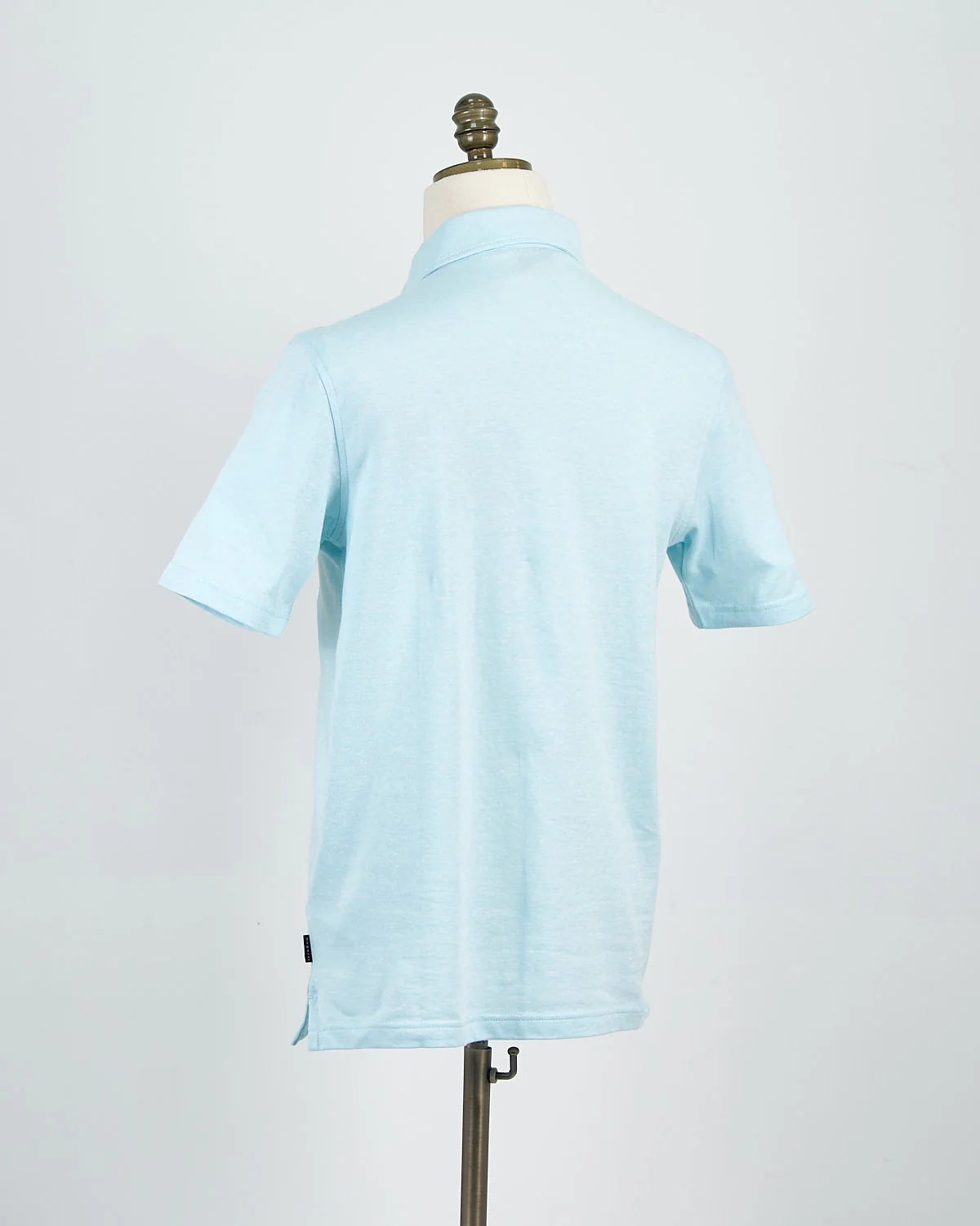 Piped Cotton & Linen Piqué Polo - Image 2