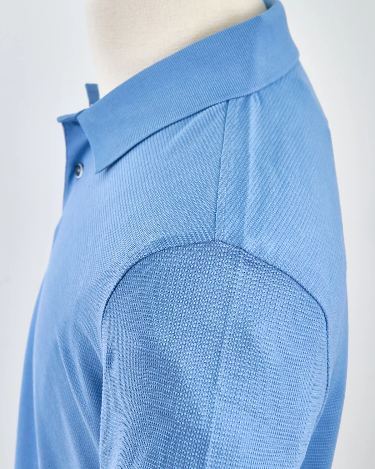 Ribbed Washed Cotton Polo - Image 7
