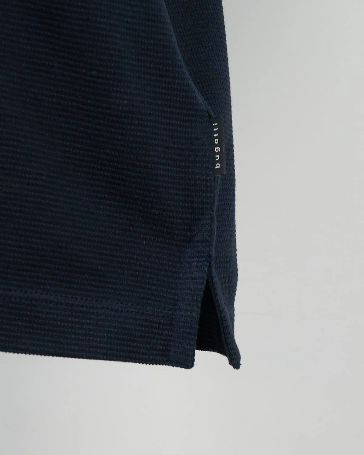 Ribbed Washed Cotton Polo - Image 4
