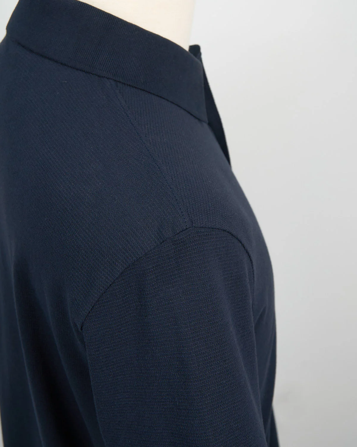 Ribbed Washed Cotton Polo - Image 5