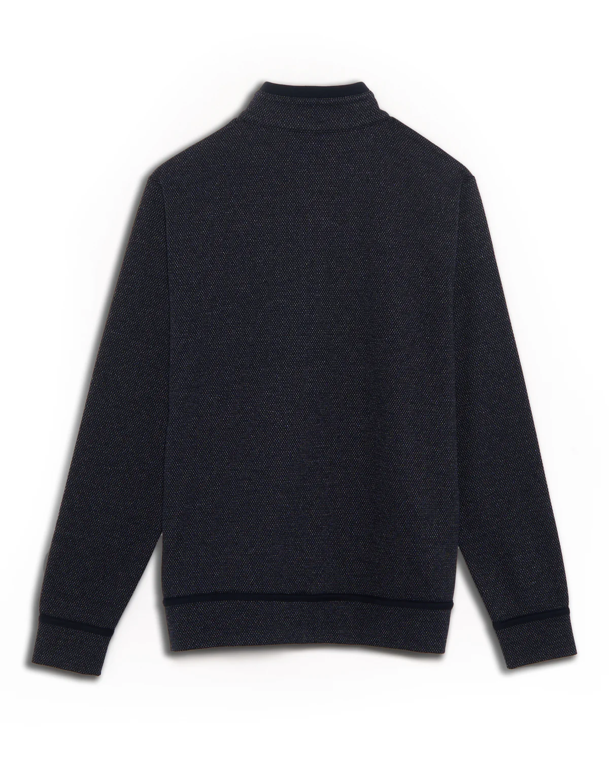 Sporty Cotton Jersey Full Zip Sweater Jacket - Image 3