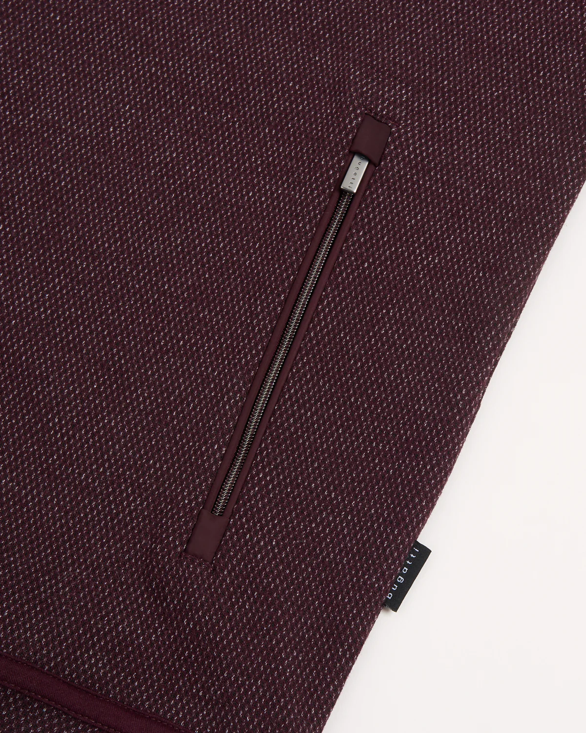 Sporty Cotton Jersey Full Zip Sweater Jacket - Image 5