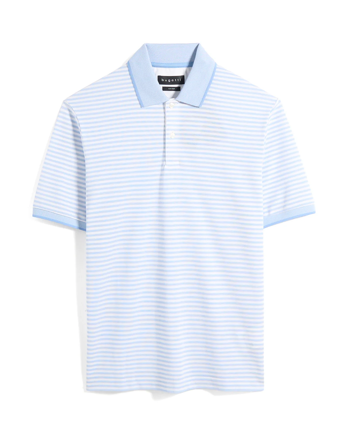 Striped Pique Polo