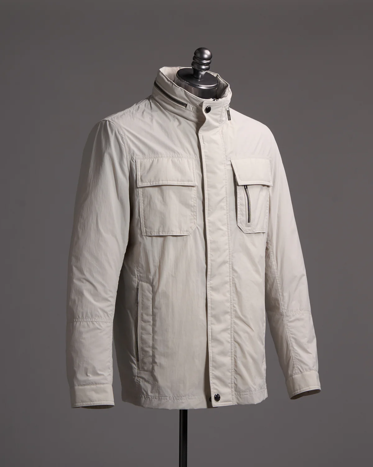 Washed Soft Technical Field Jacket - Image 3