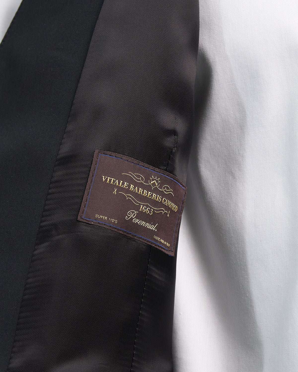 'George' Black Vest - Image 4