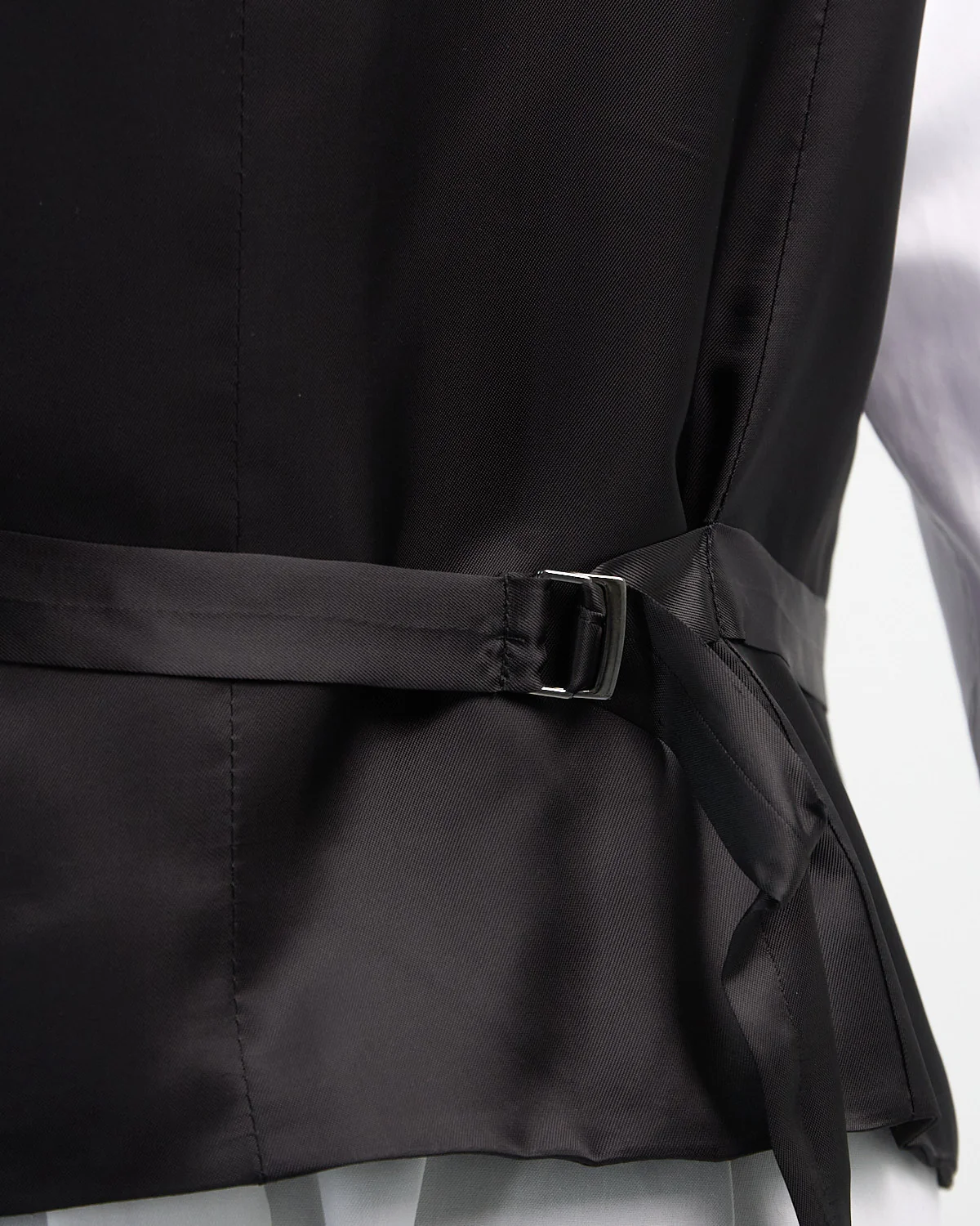 'George' Black Vest - Image 6