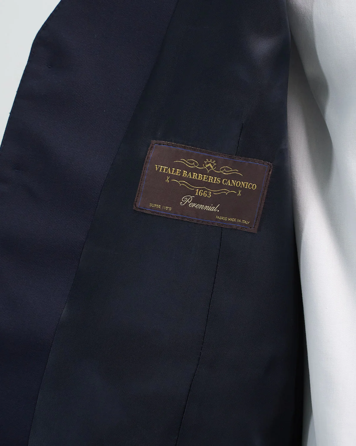 'George' Navy Vest - Image 6