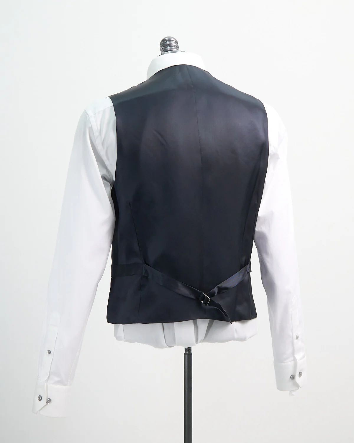 'George' Navy Vest - Image 8