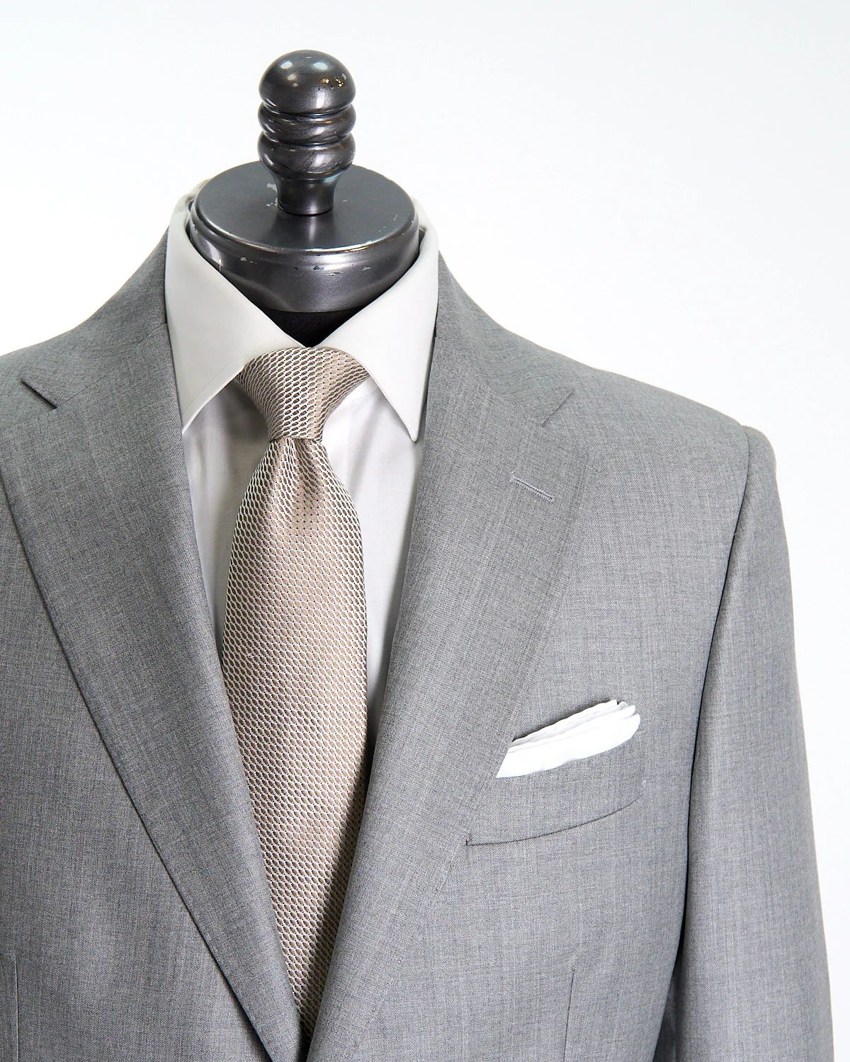'Owen' Light Grey Suit Jacket - Image 3