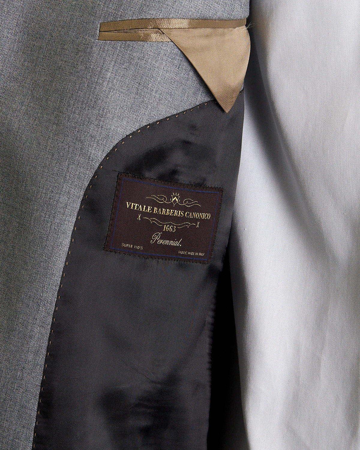 'Owen' Light Grey Suit Jacket - Image 5