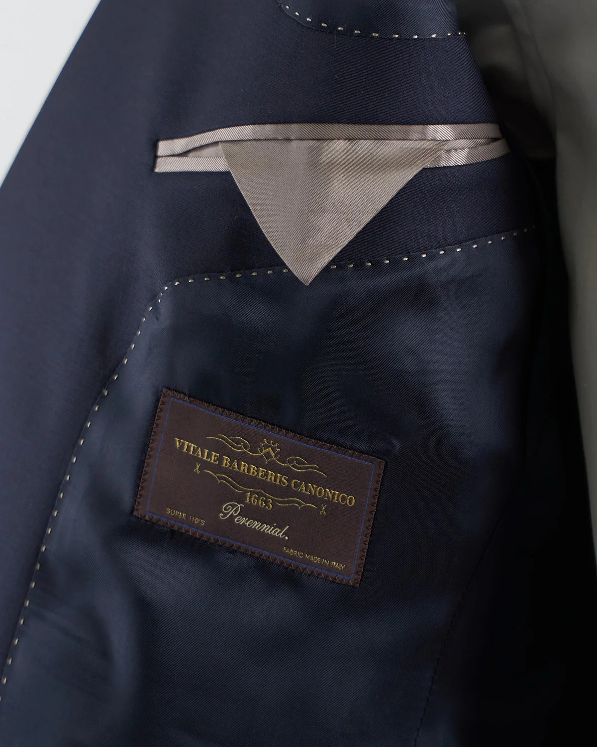 'Owen' Navy Suit Jacket - Image 8