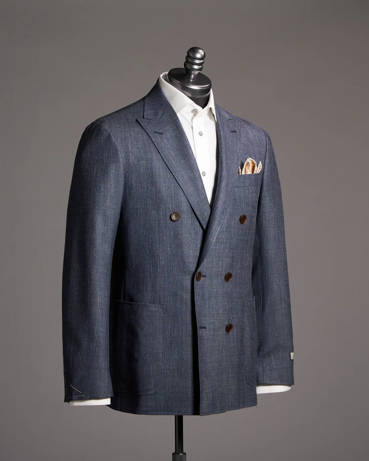 Double Breasted Summertime Denim Travel Sport Jacket