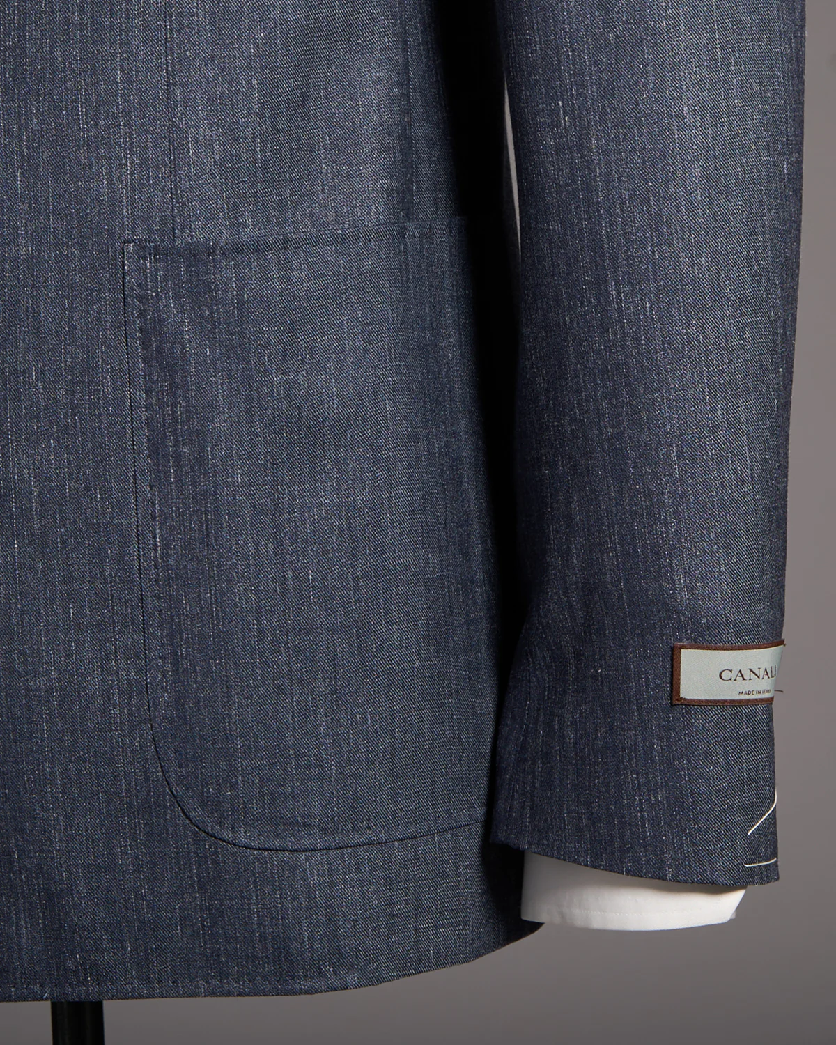 Double Breasted Summertime Denim Travel Sport Jacket - Image 3