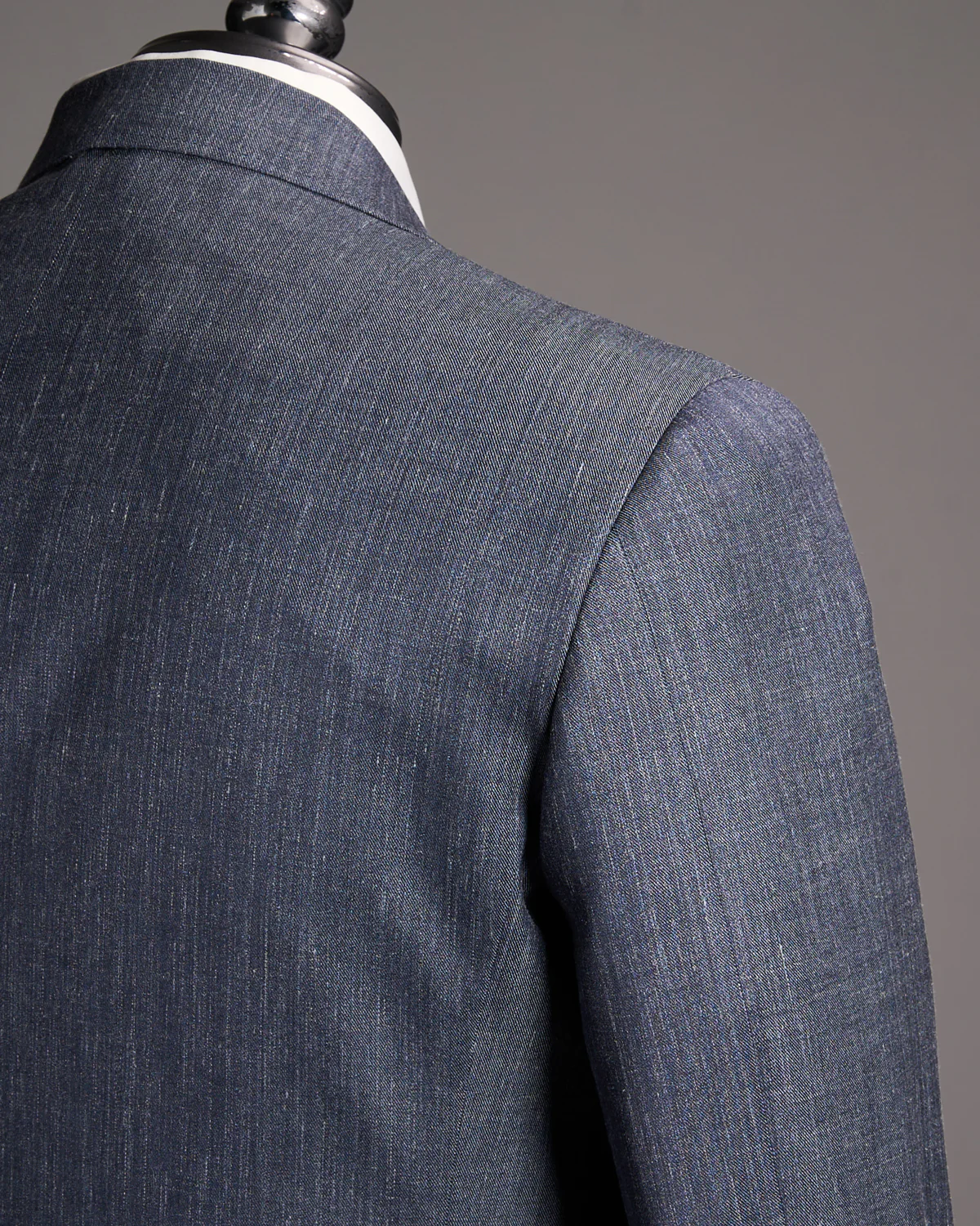 Double Breasted Summertime Denim Travel Sport Jacket - Image 4