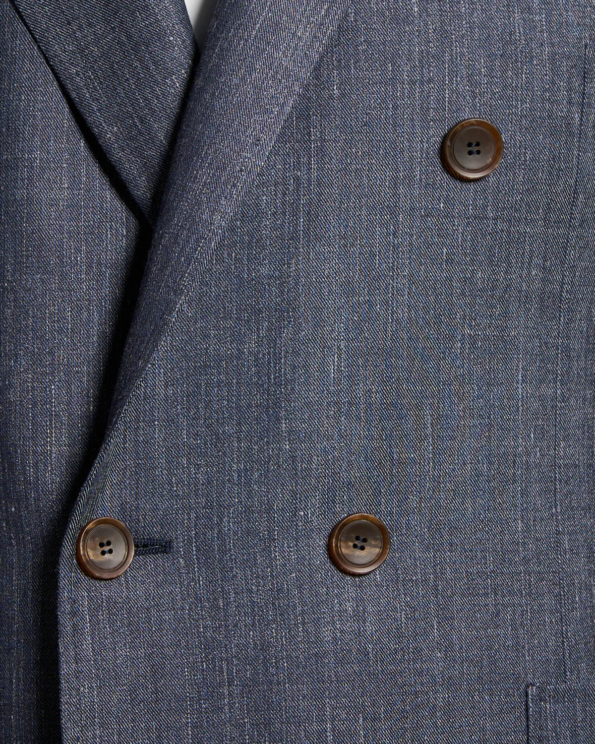 Double Breasted Summertime Denim Travel Sport Jacket - Image 6
