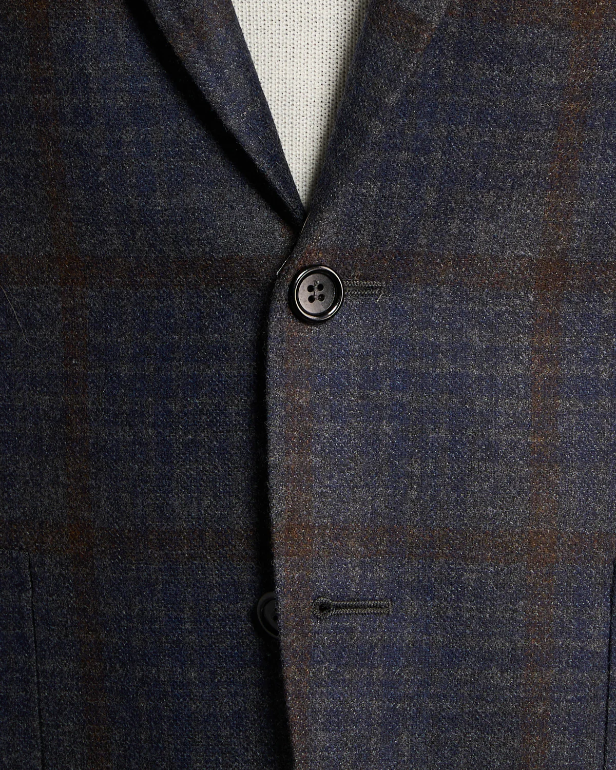 Rich Check Wool Soft 'Kei' Jacket - Image 5
