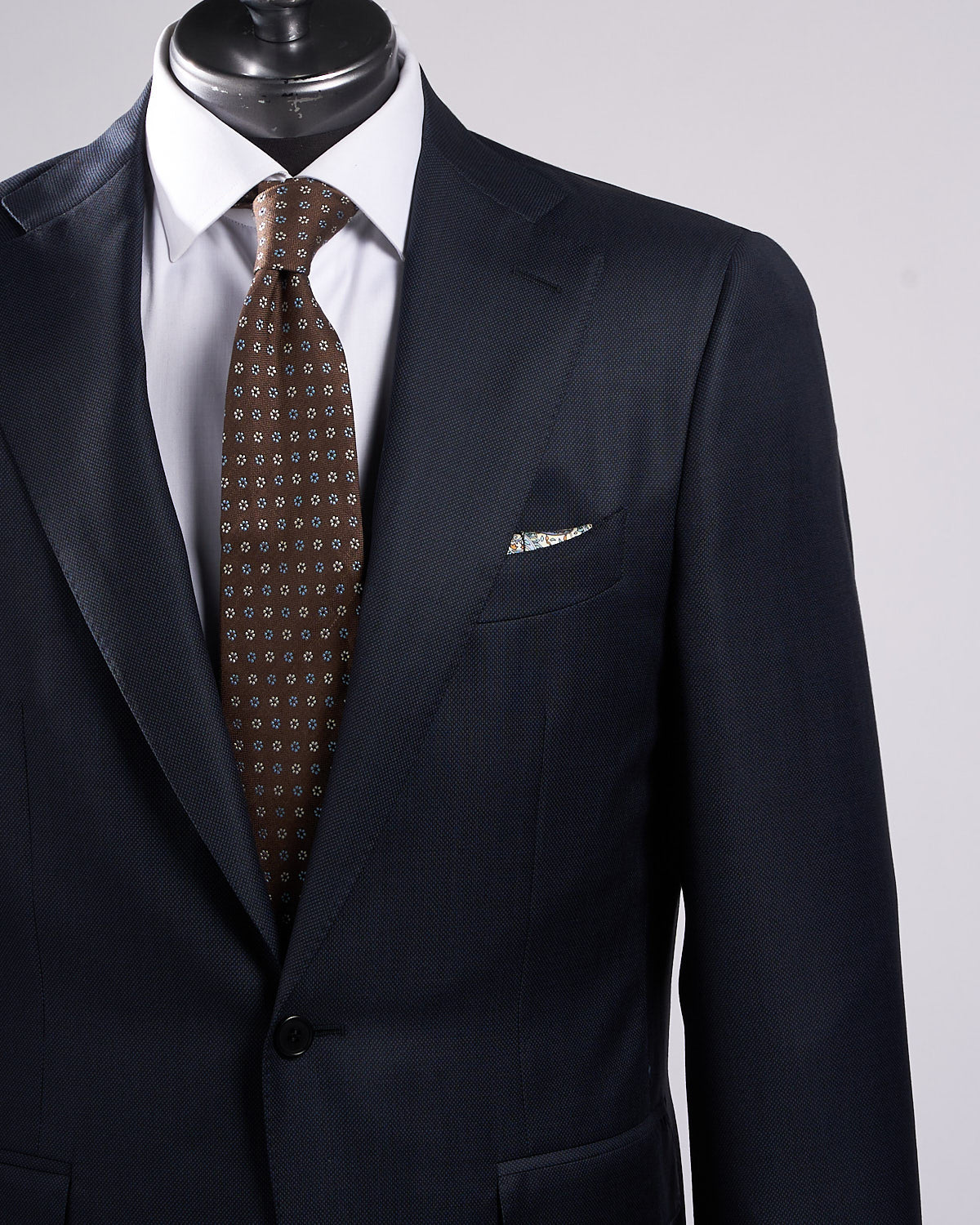 Super 130's Birdseye All Season Wool Suit - Image 2