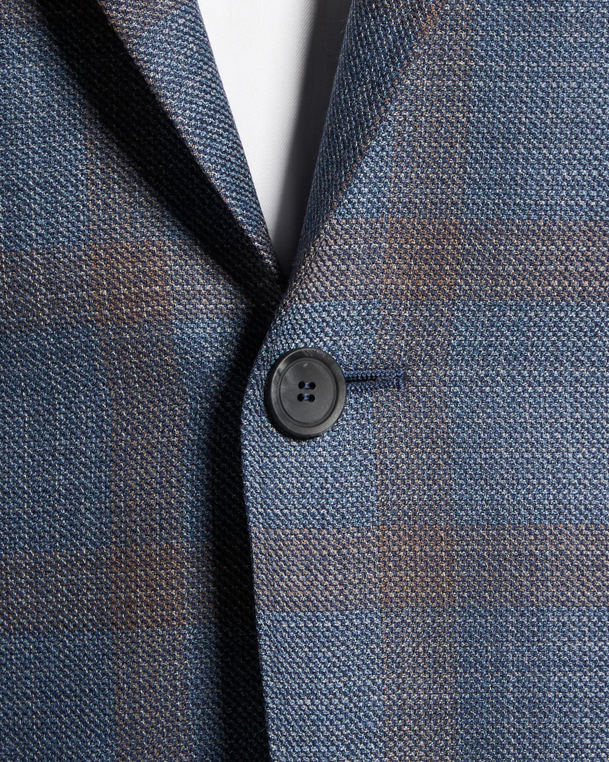 Super 130's Tonal Check 'Kei' Sport Jacket - Image 6