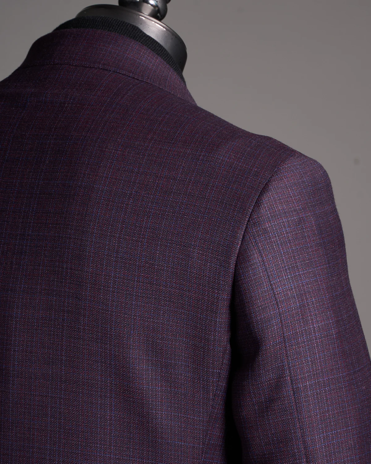 Super 130's Wool Bordeaux 'Kei' Sport Jacket - Image 4