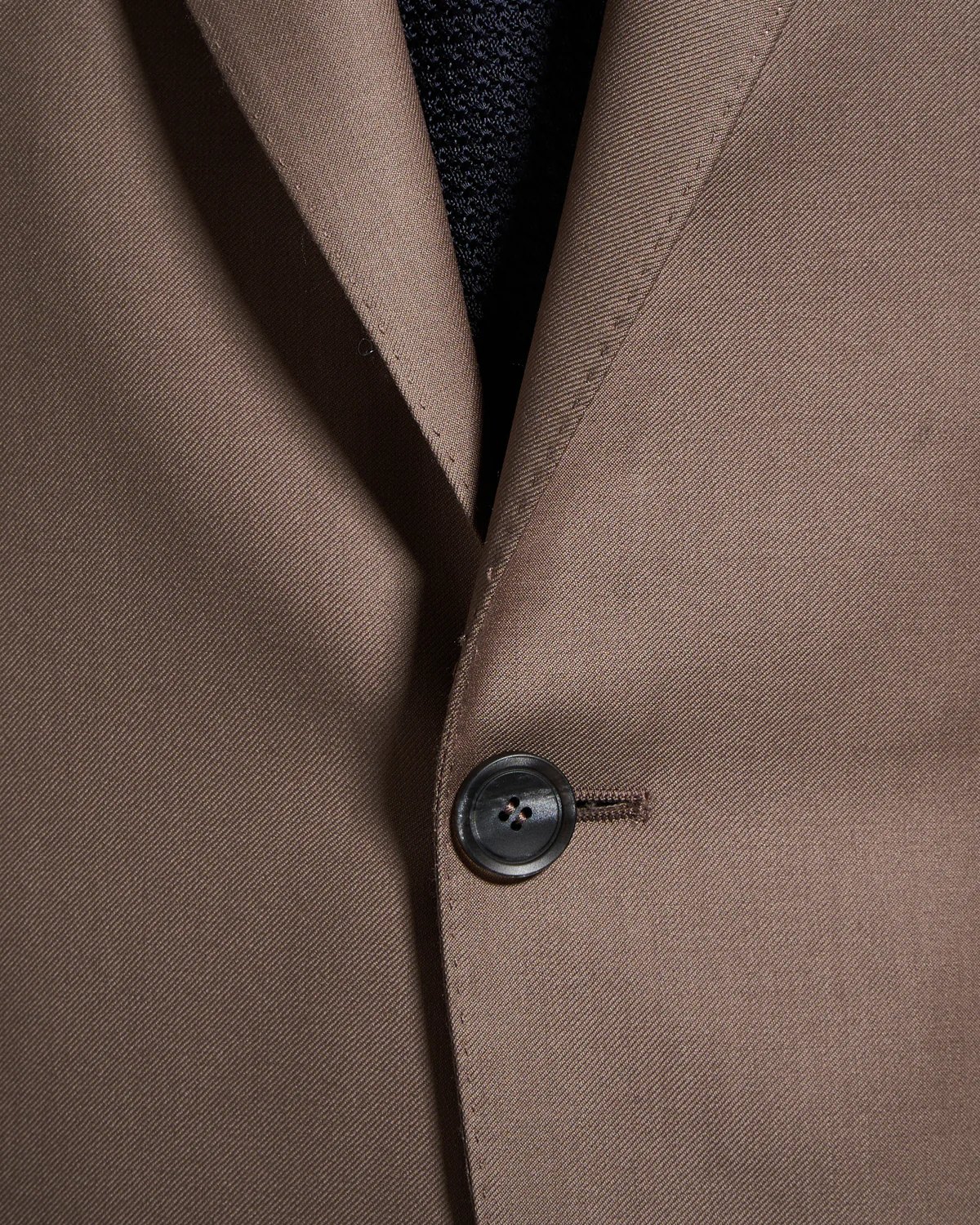 Super 130's Wool Taupe Suit - Image 5