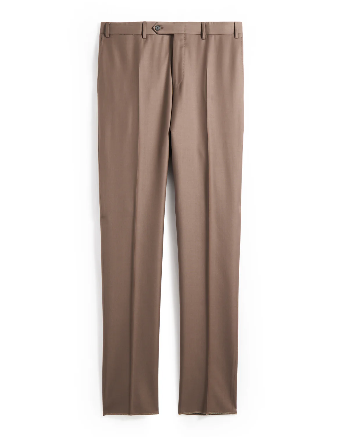 Super 130's Wool Taupe Suit - Image 8