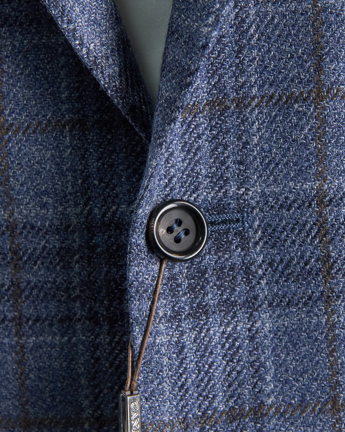 Wool & Silk Elegant Plaid Soft Constructed 'Kei' Jacket - Image 4