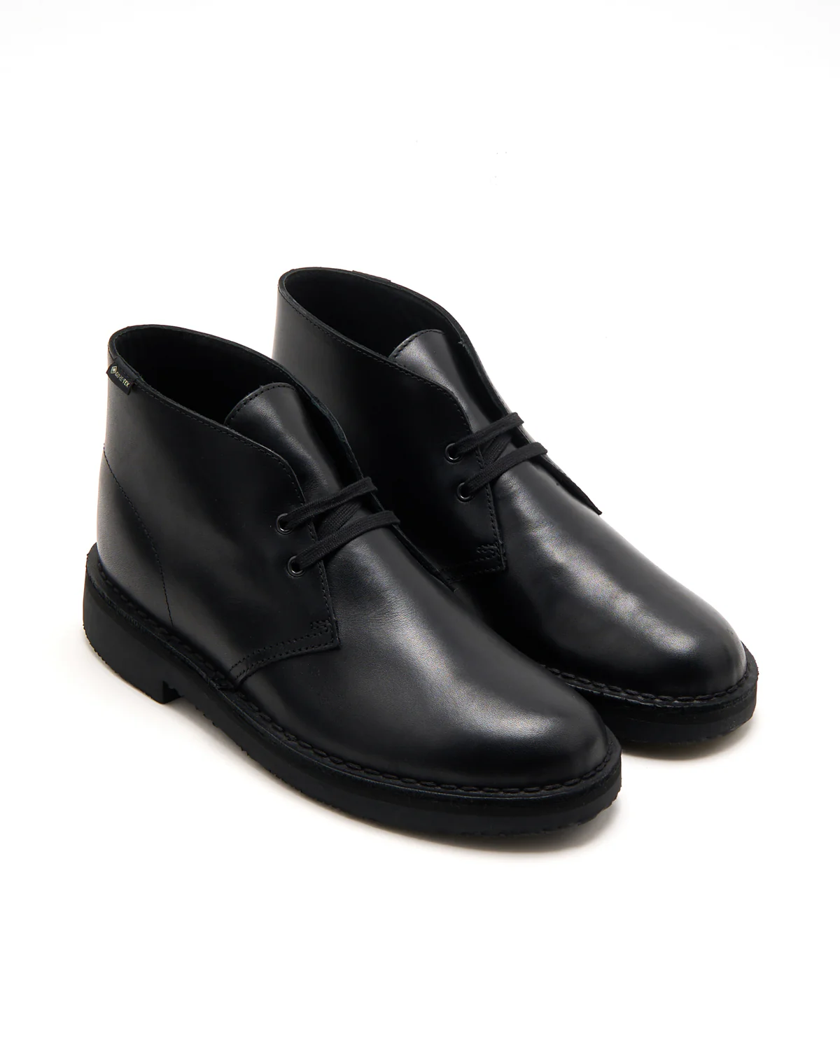 Black Gore-Tex Leather Desert Boot