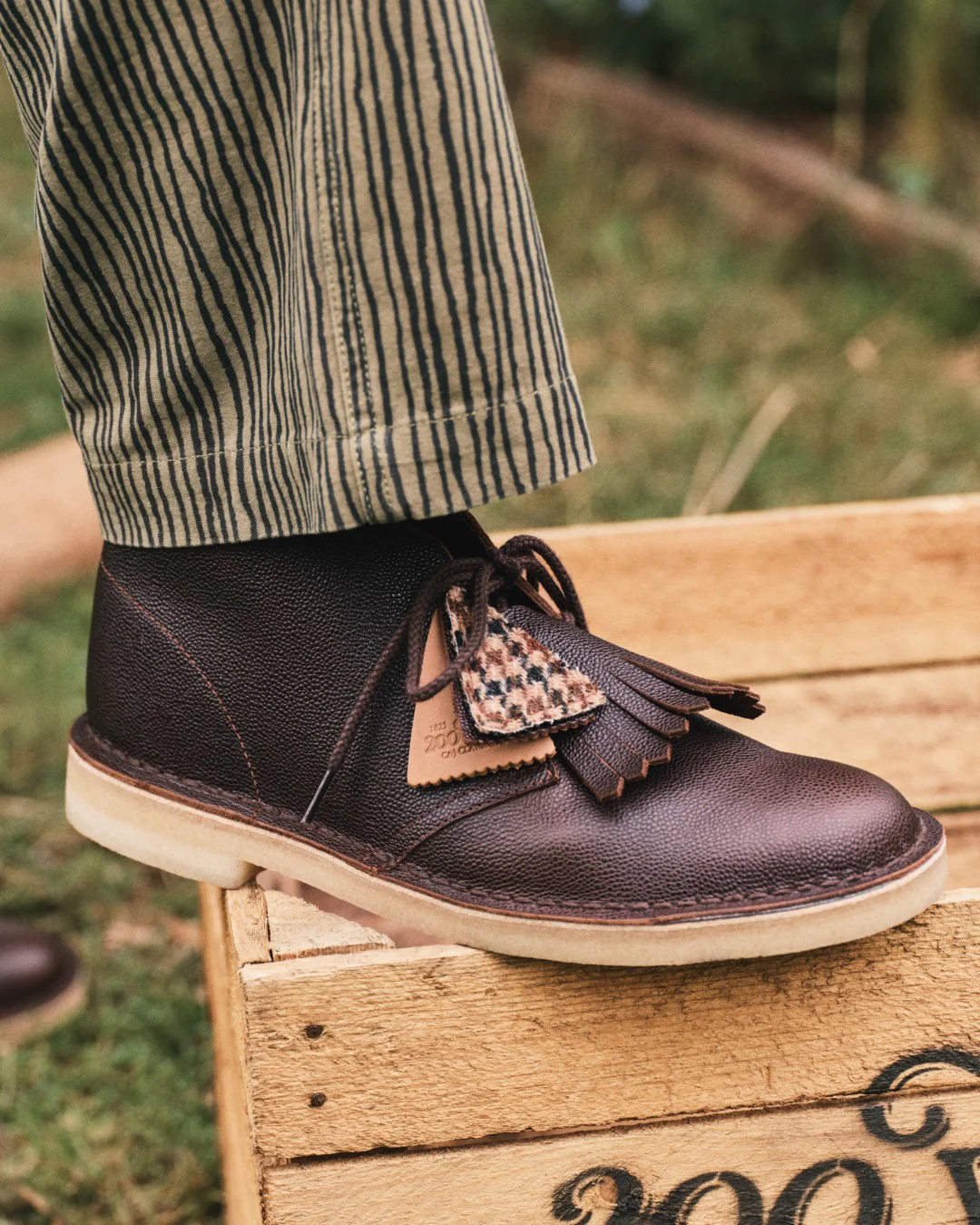 Brown Scotch Grain Desert Boot Chukka - Image 2